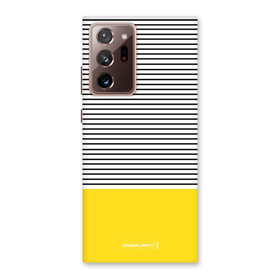 Bright Yellow Stripes Back Case for Galaxy Note 20 Ultra