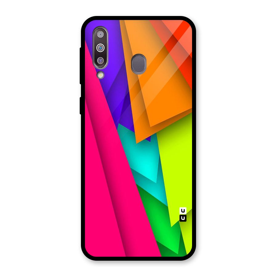 Bring In Colors Glass Back Case for Galaxy M30