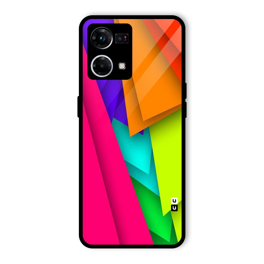 Bring In Colors Glass Back Case for Oppo F21s Pro 4G