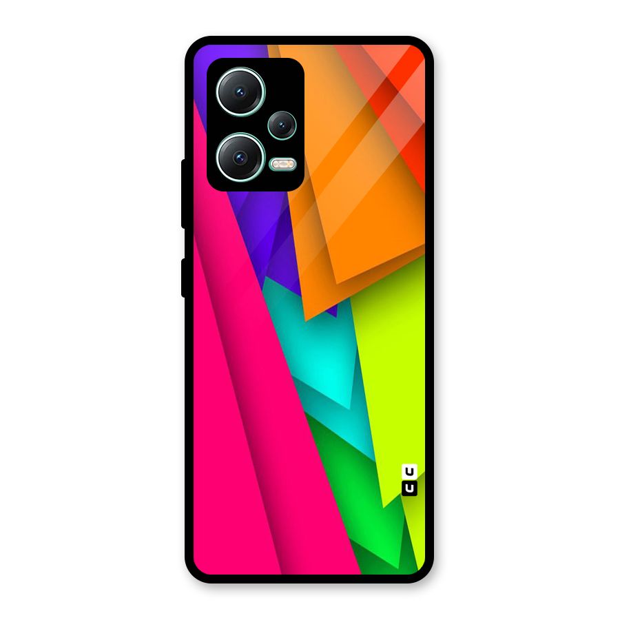 Bring In Colors Glass Back Case for Redmi Note 12 5G
