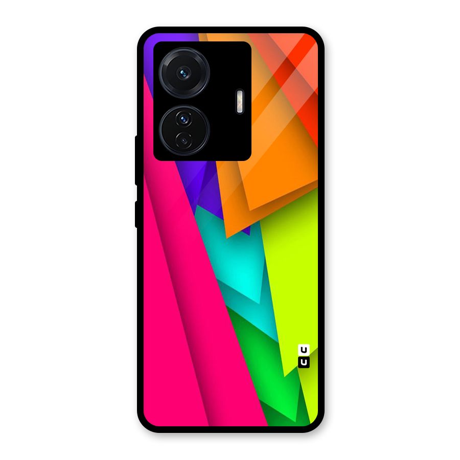Bring In Colors Glass Back Case for Vivo T1 Pro