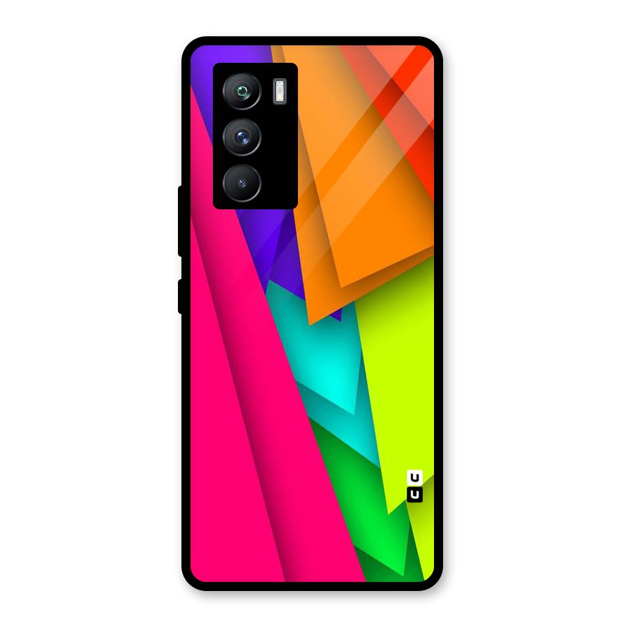 Bring In Colors Glass Back Case for Vivo iQOO 9 SE