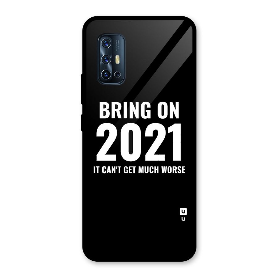 Bring On 2021 Glass Back Case for Vivo V17
