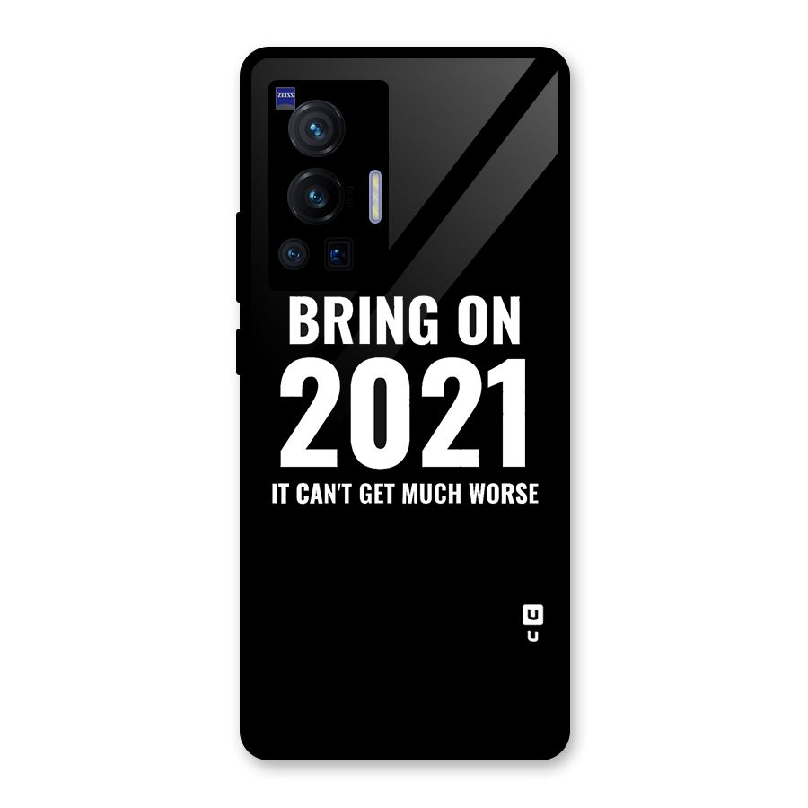 Bring On 2021 Glass Back Case for Vivo X70 Pro