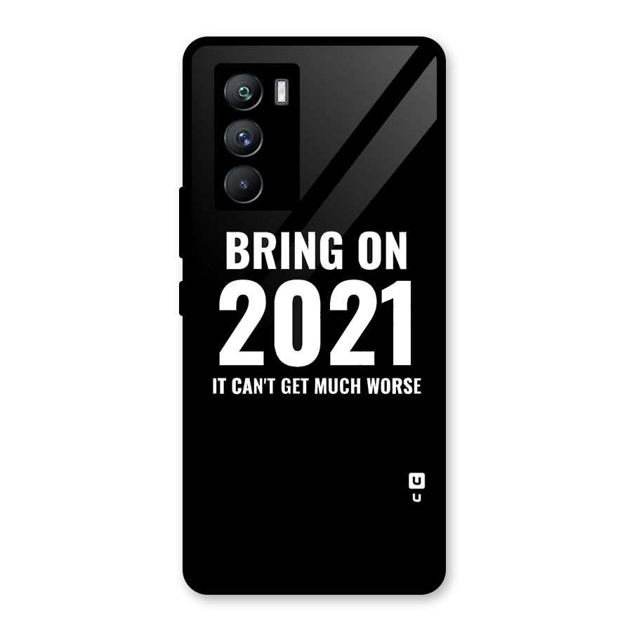 Bring On 2021 Glass Back Case for Vivo iQOO 9 SE