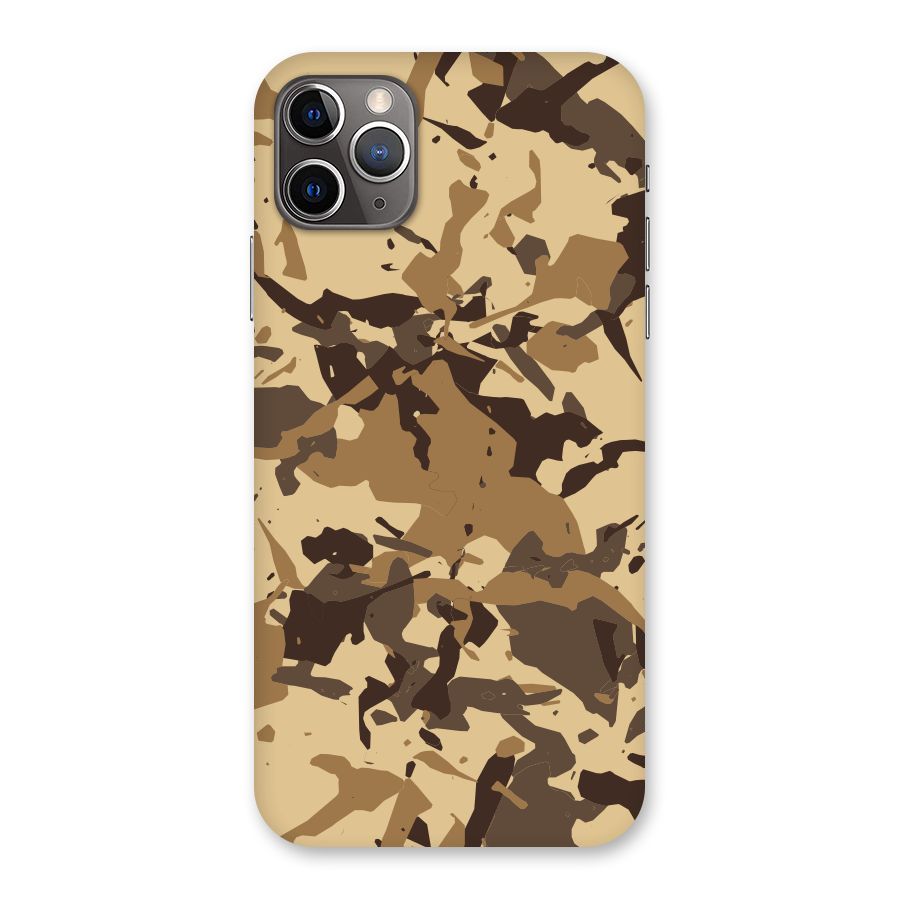Brown Camouflage Army Back Case for iPhone 11 Pro Max