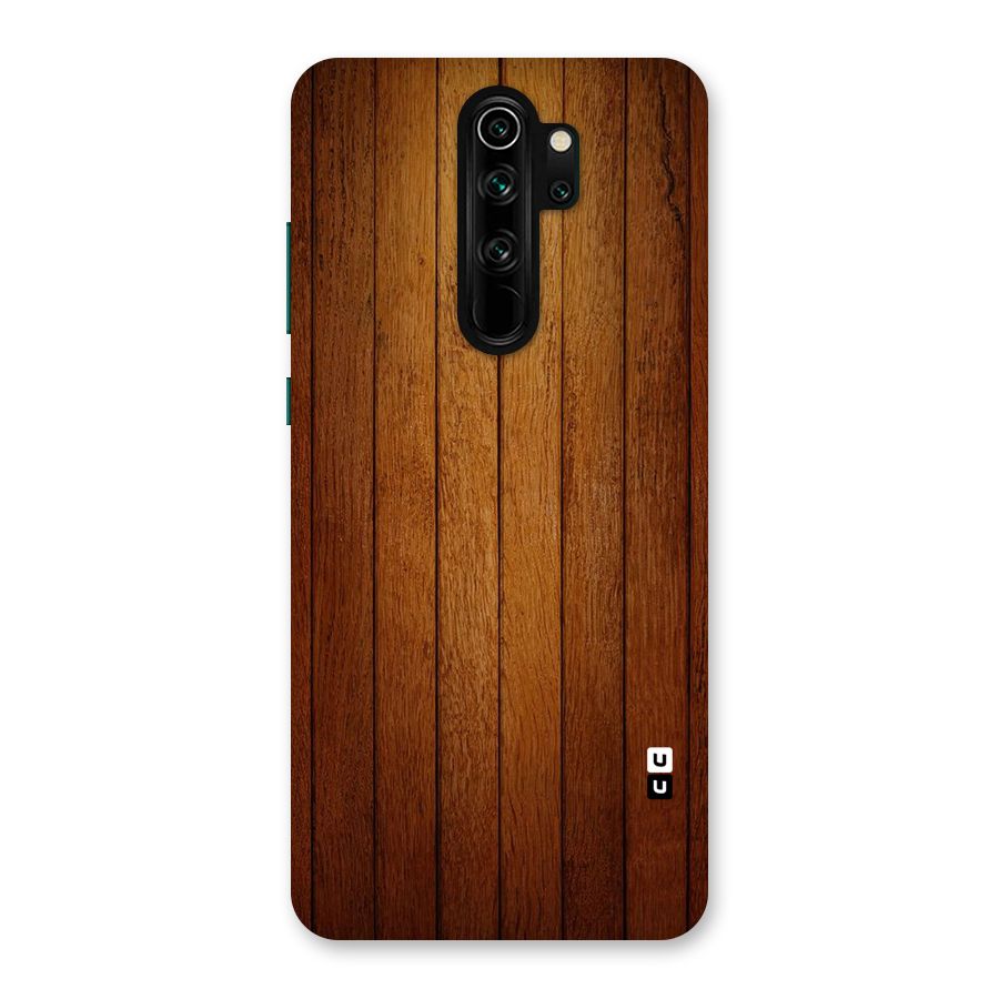 Brown Wood Design Back Case for Redmi Note 8 Pro