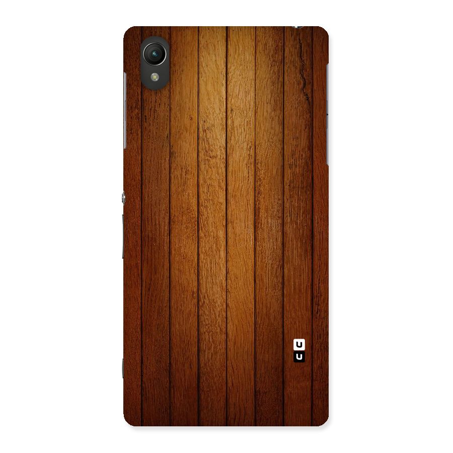 Brown Wood Design Back Case for Sony Xperia Z2