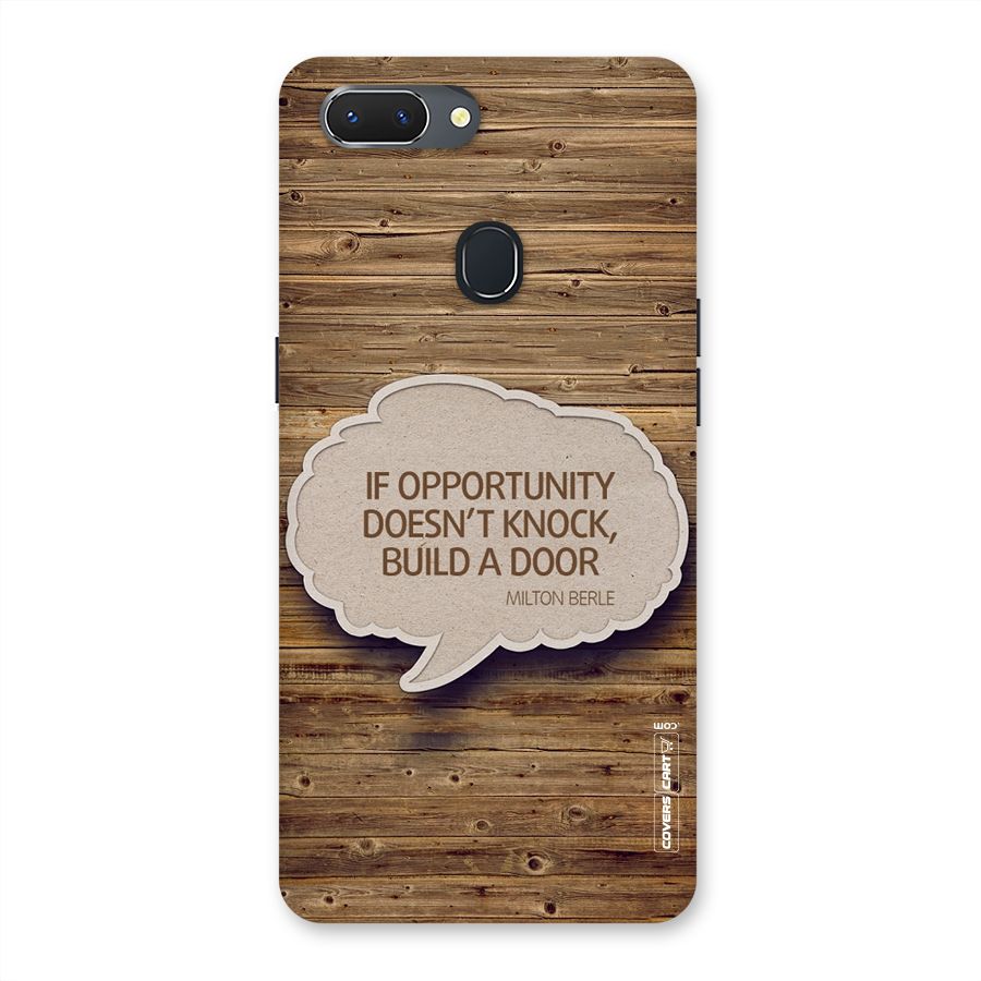 Build Your Door Back Case for Oppo Realme 2