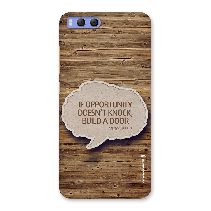 Build Your Door Back Case for Xiaomi Mi 6