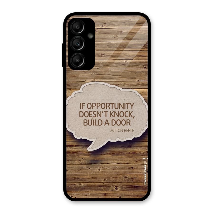 Build Your Door Glass Back Case for Galaxy A14 5G