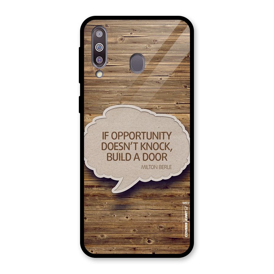 Build Your Door Glass Back Case for Galaxy M30