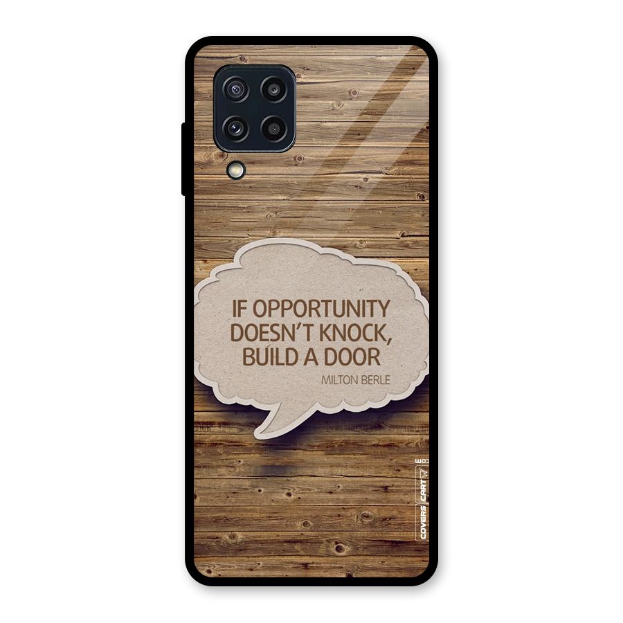 Build Your Door Glass Back Case for Galaxy M32