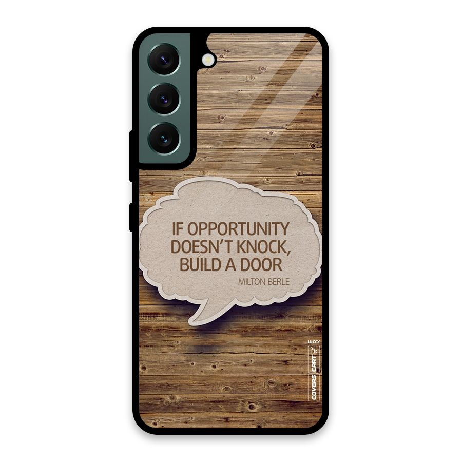 Build Your Door Glass Back Case for Galaxy S22 5G