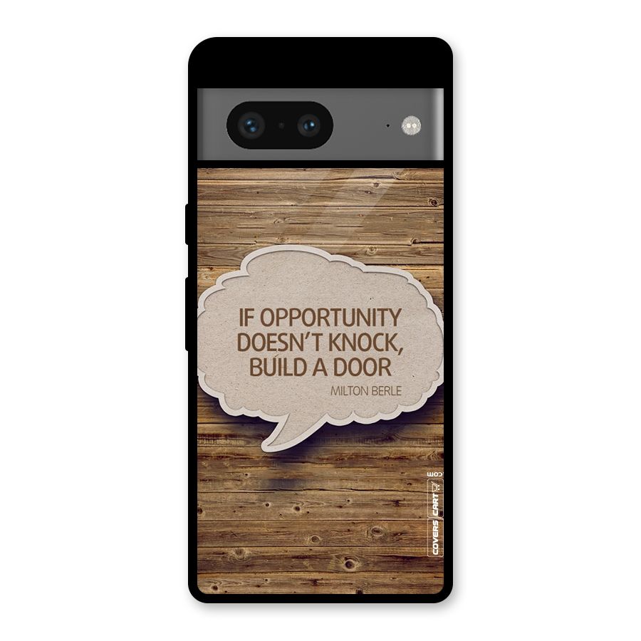 Build Your Door Glass Back Case for Google Pixel 7