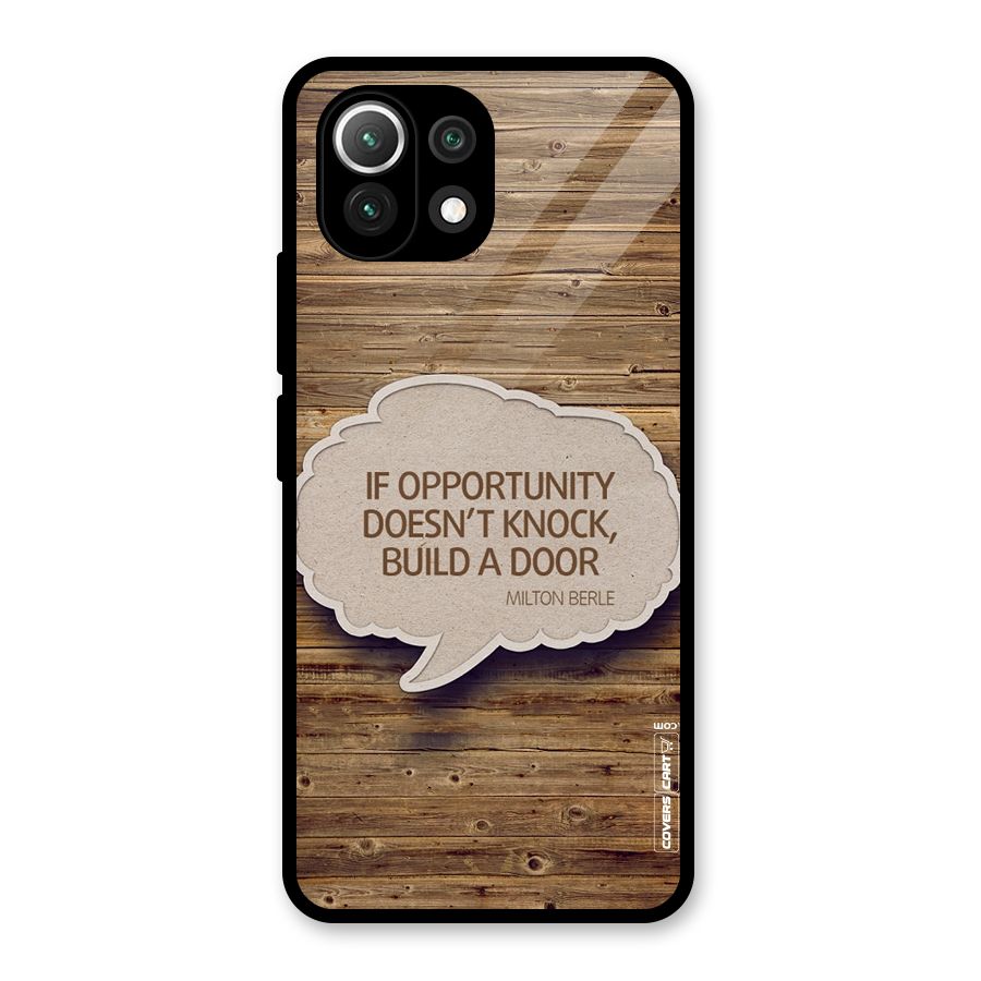 Build Your Door Glass Back Case for Mi 11 Lite NE 5G