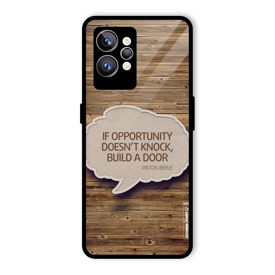 Build Your Door Glass Back Case for Realme GT2 Pro