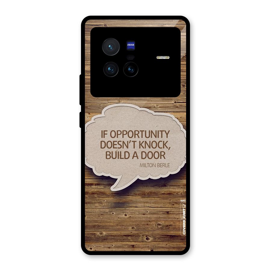 Build Your Door Glass Back Case for Vivo X80