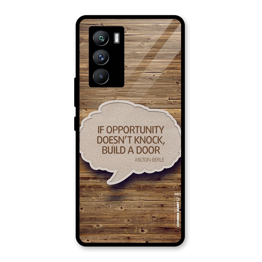 Build Your Door Glass Back Case for Vivo iQOO 9 SE