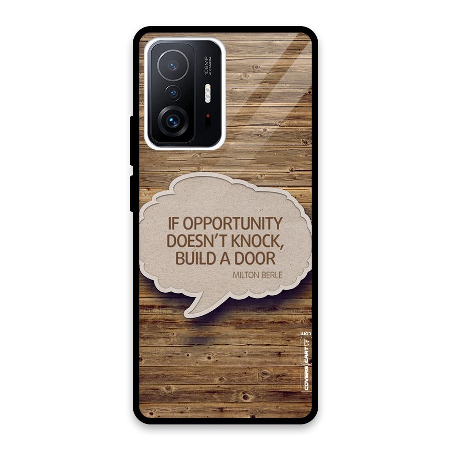 Build Your Door Glass Back Case for Xiaomi 11T Pro