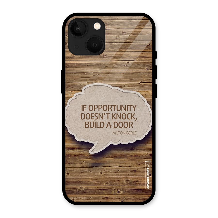 Build Your Door Glass Back Case for iPhone 13