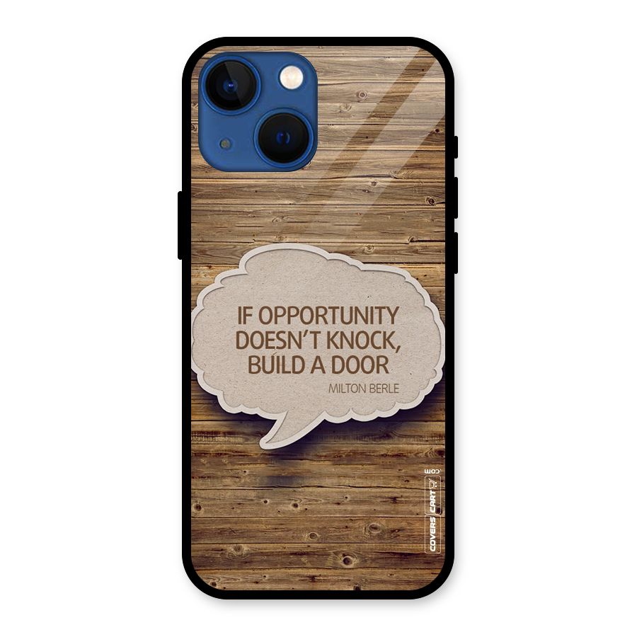 Build Your Door Glass Back Case for iPhone 13 Mini