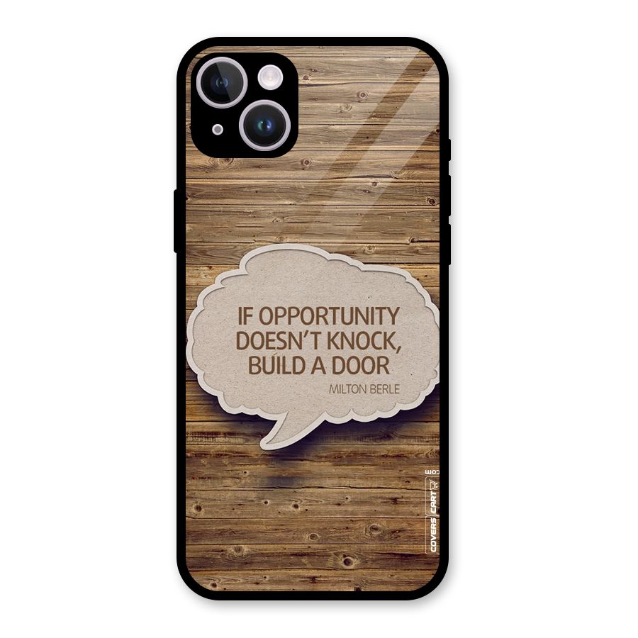 Build Your Door Glass Back Case for iPhone 14 Plus