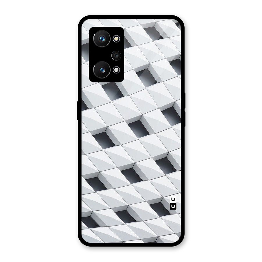 Building Pattern Glass Back Case for Realme GT Neo 3T