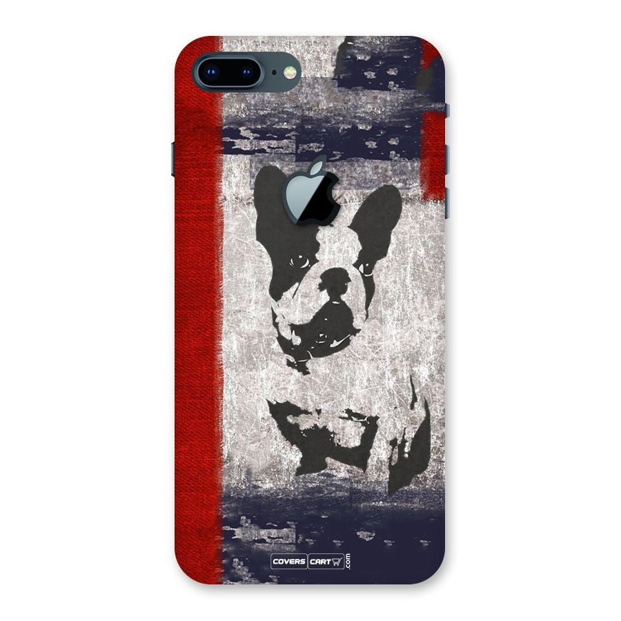 Bull Dog Back Case for iPhone 7 Plus Apple Cut