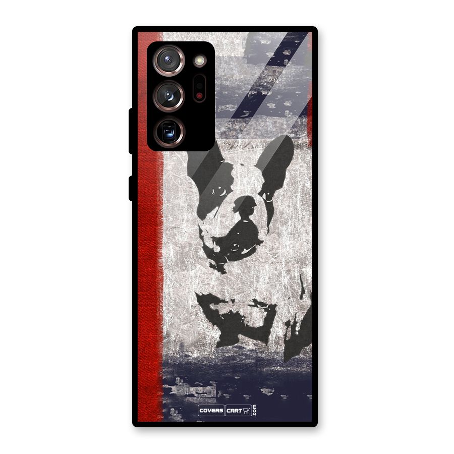 Bull Dog Glass Back Case for Galaxy Note 20 Ultra
