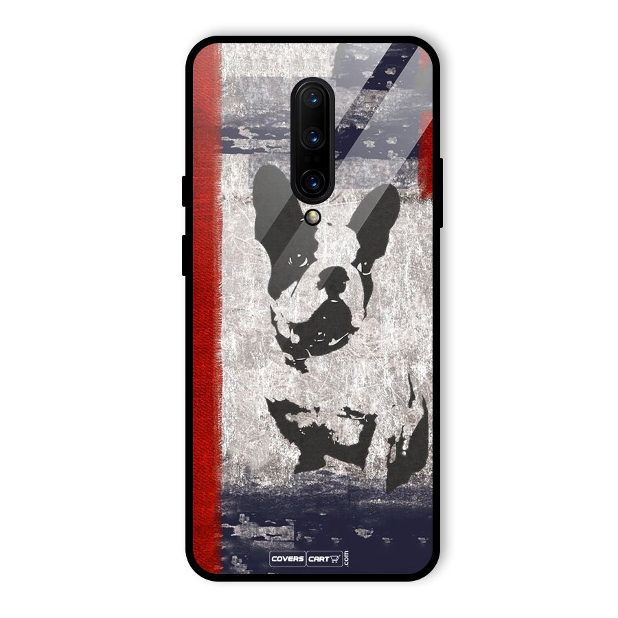 Bull Dog Glass Back Case for OnePlus 7 Pro