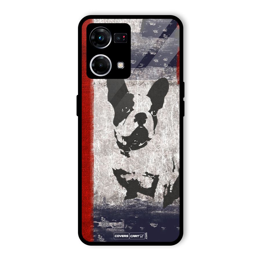 Bull Dog Glass Back Case for Oppo F21 Pro 5G