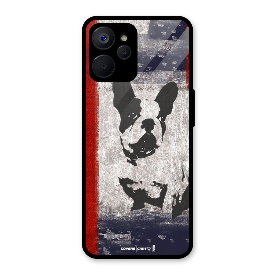 Bull Dog Glass Back Case for Realme 9i 5G