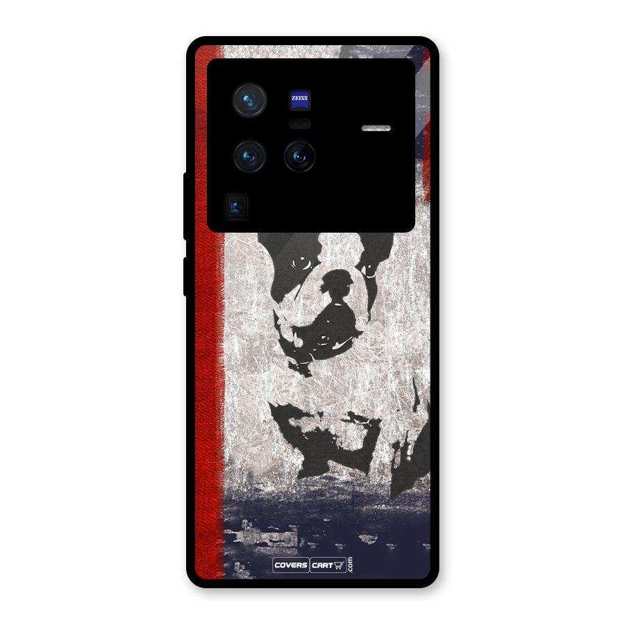 Bull Dog Glass Back Case for Vivo X80 Pro