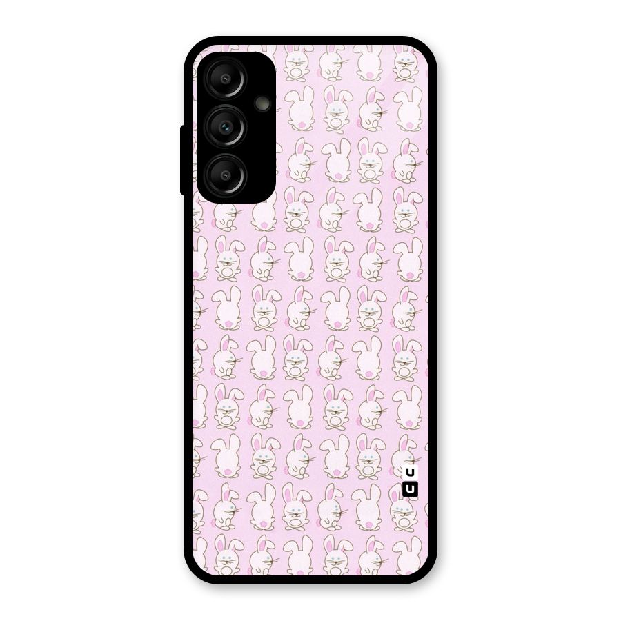 Bunny Cute Glass Back Case for Galaxy A14 5G