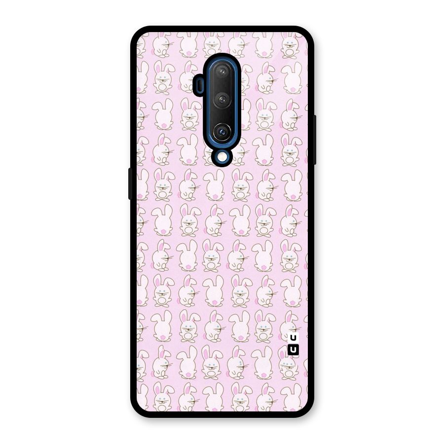 Bunny Cute Glass Back Case for OnePlus 7T Pro