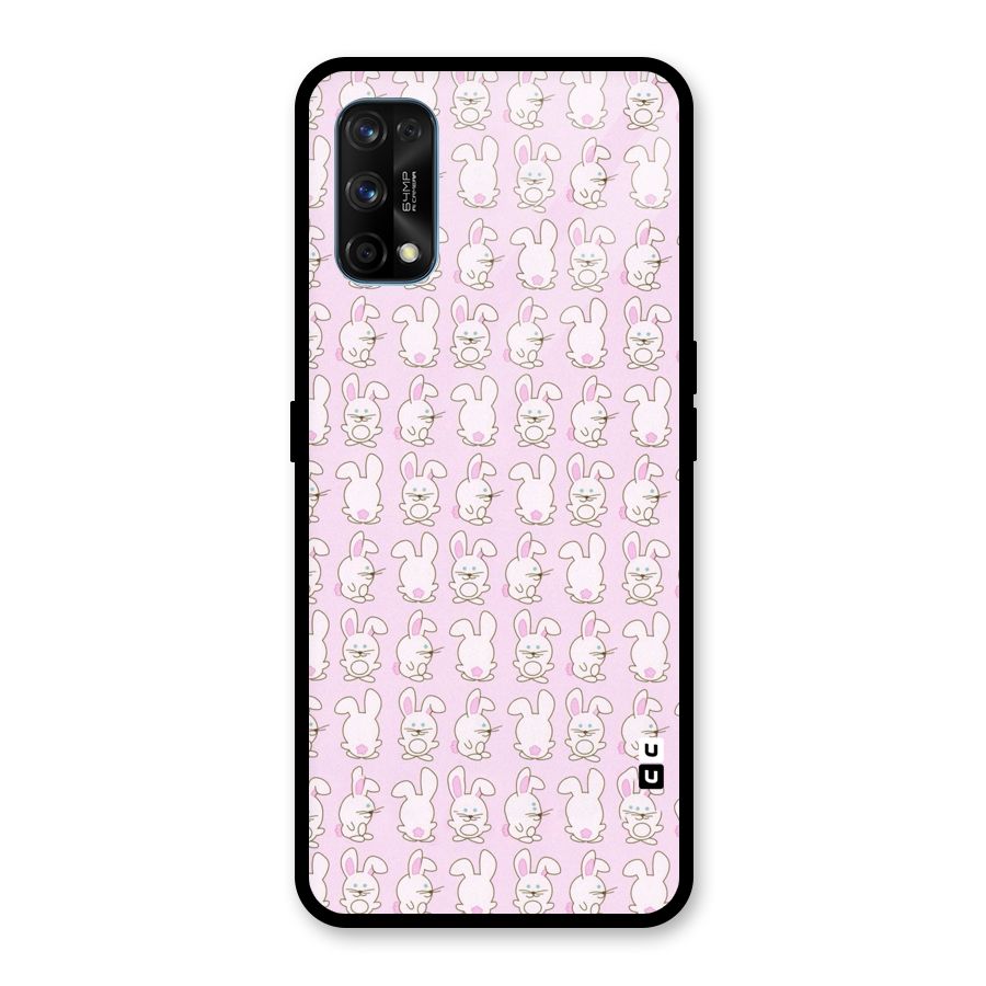 Bunny Cute Glass Back Case for Realme 7 Pro