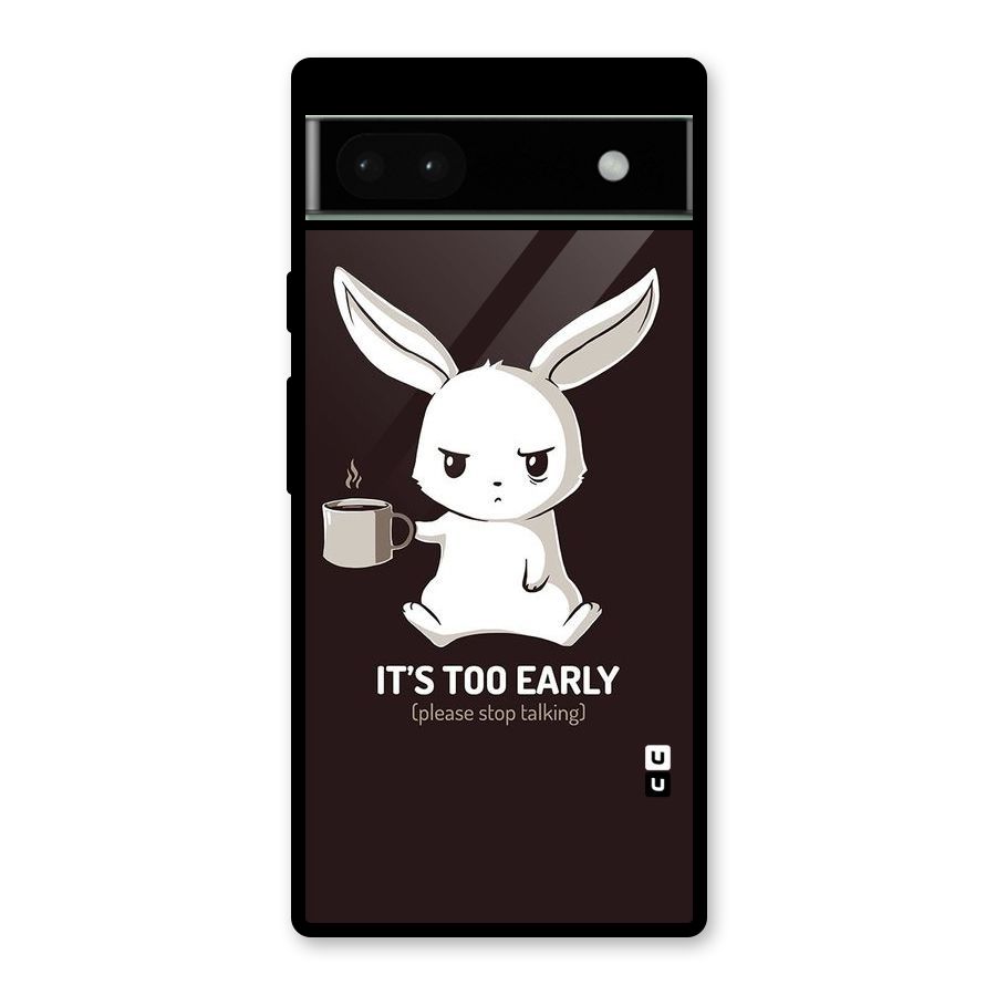 Bunny Early Glass Back Case for Google Pixel 6a