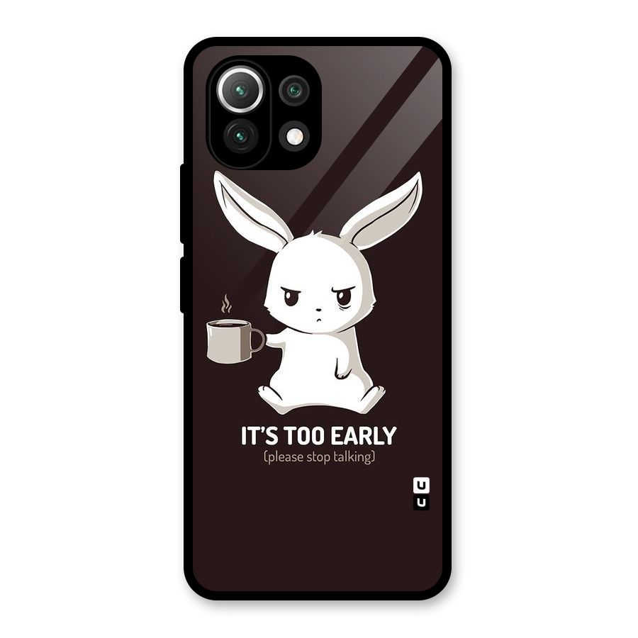 Bunny Early Glass Back Case for Mi 11 Lite