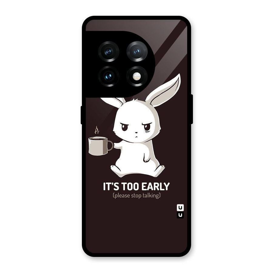 Bunny Early Glass Back Case for OnePlus 11