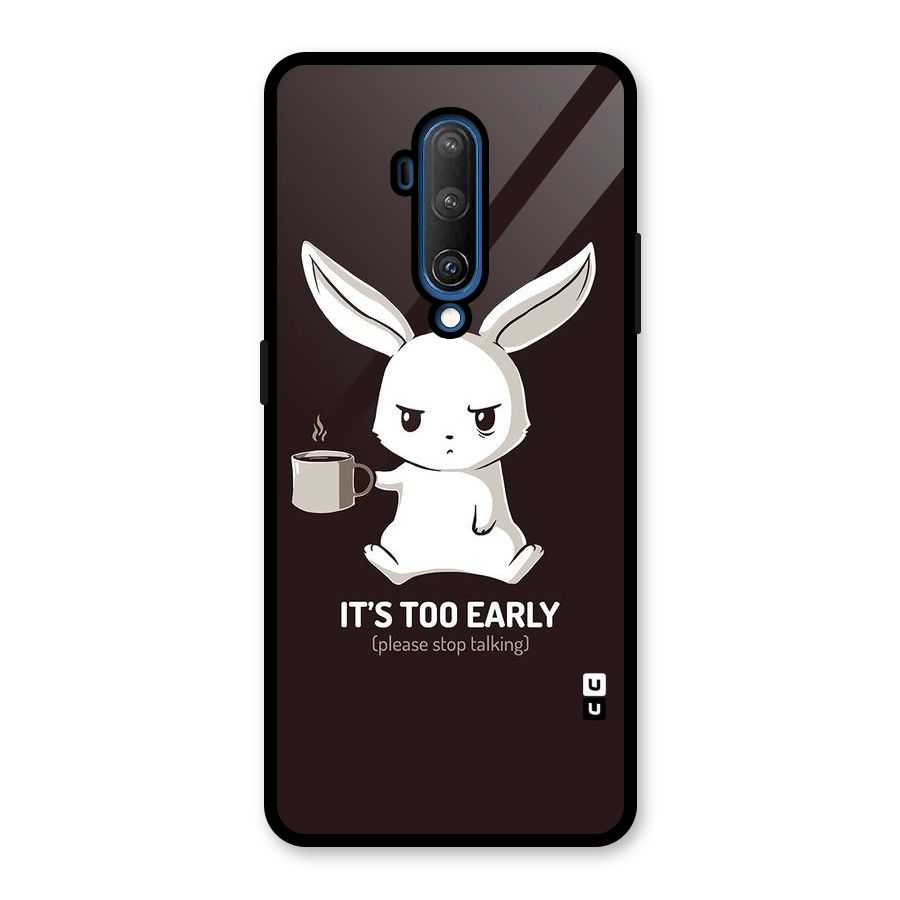 Bunny Early Glass Back Case for OnePlus 7T Pro