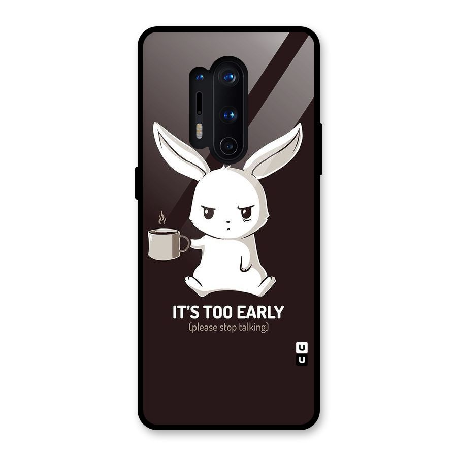Bunny Early Glass Back Case for OnePlus 8 Pro