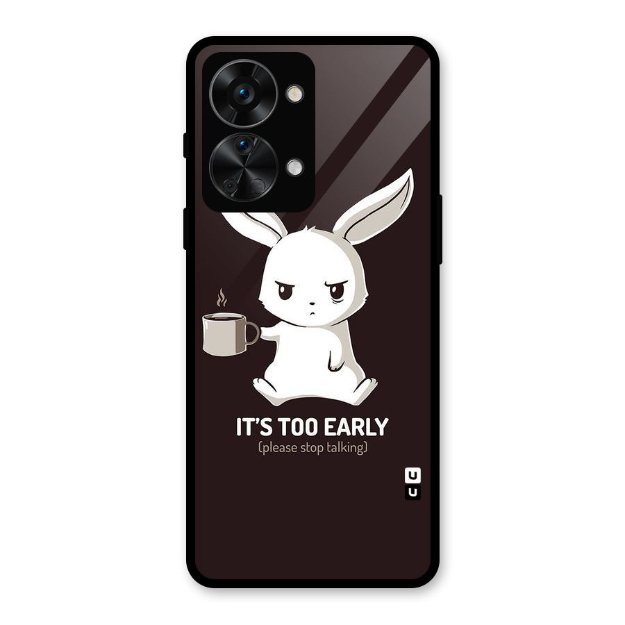 Bunny Early Glass Back Case for OnePlus Nord 2T