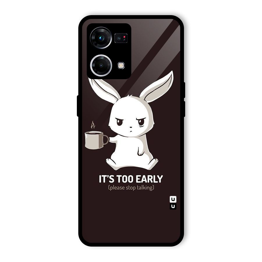 Bunny Early Glass Back Case for Oppo F21 Pro 5G