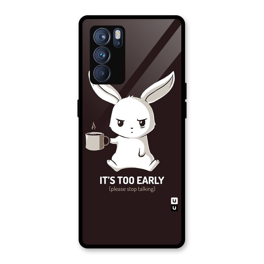 Bunny Early Glass Back Case for Oppo Reno6 Pro 5G
