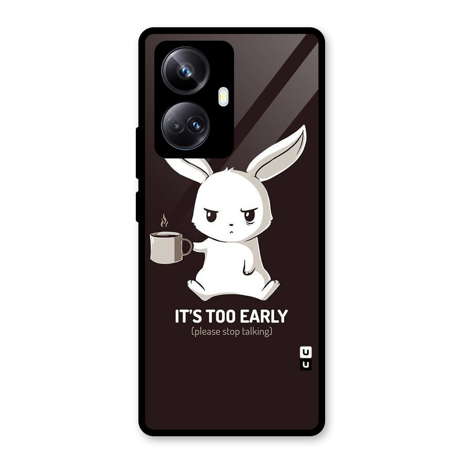 Bunny Early Glass Back Case for Realme 10 Pro Plus