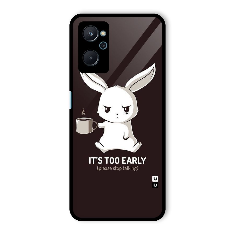 Bunny Early Glass Back Case for Realme 9i
