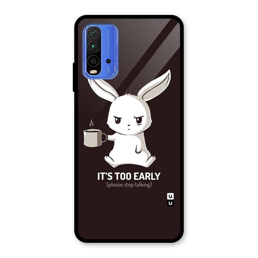 Bunny Early Glass Back Case for Redmi 9 Power