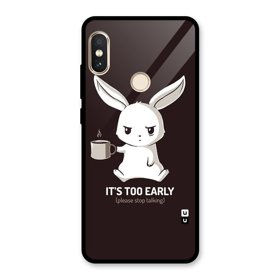 Bunny Early Glass Back Case for Redmi Note 5 Pro