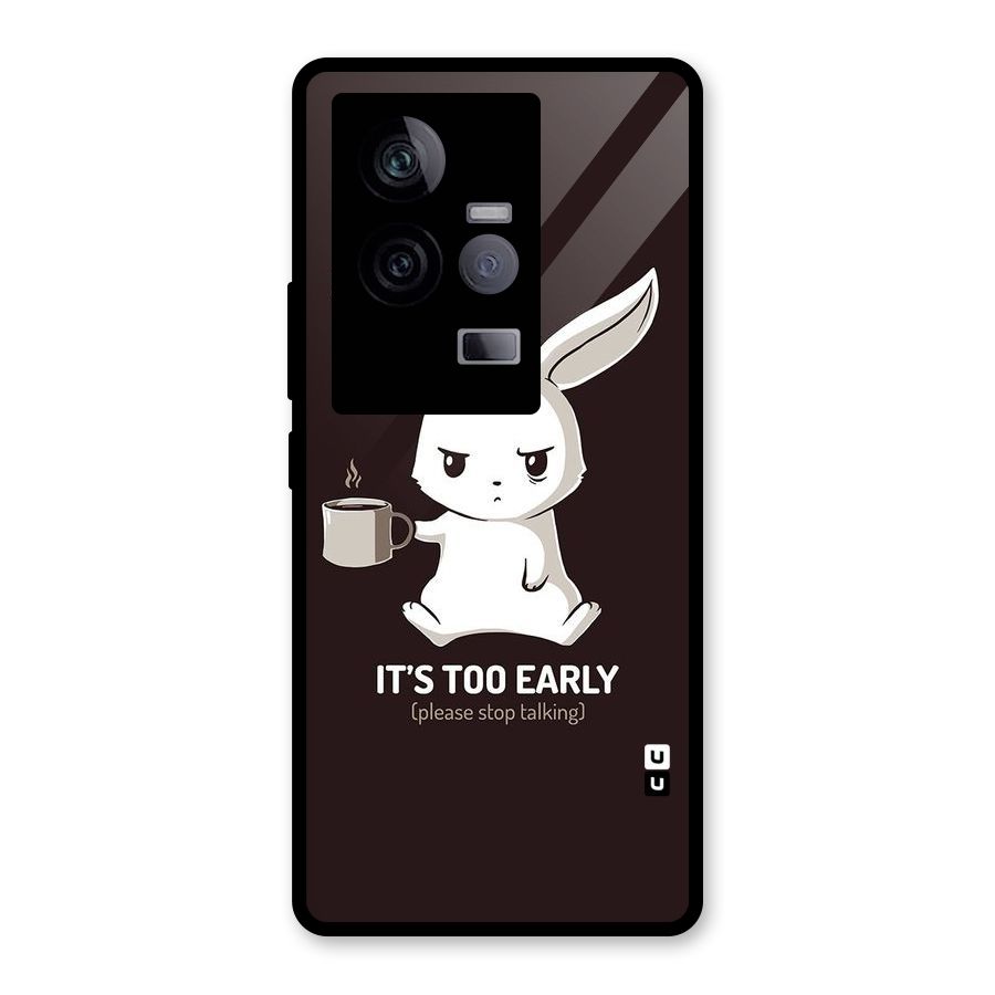 Bunny Early Glass Back Case for Vivo iQOO 11 5G